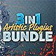3in1 Artistic Plugins Bundle for Photoshop - GraphicRiver Item for Sale